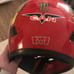 Dirtbike vintage helmet