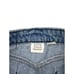 Some Days Lovin - Raw Hem Turn Up Denim Shorts with Cross Belt Loop Detail