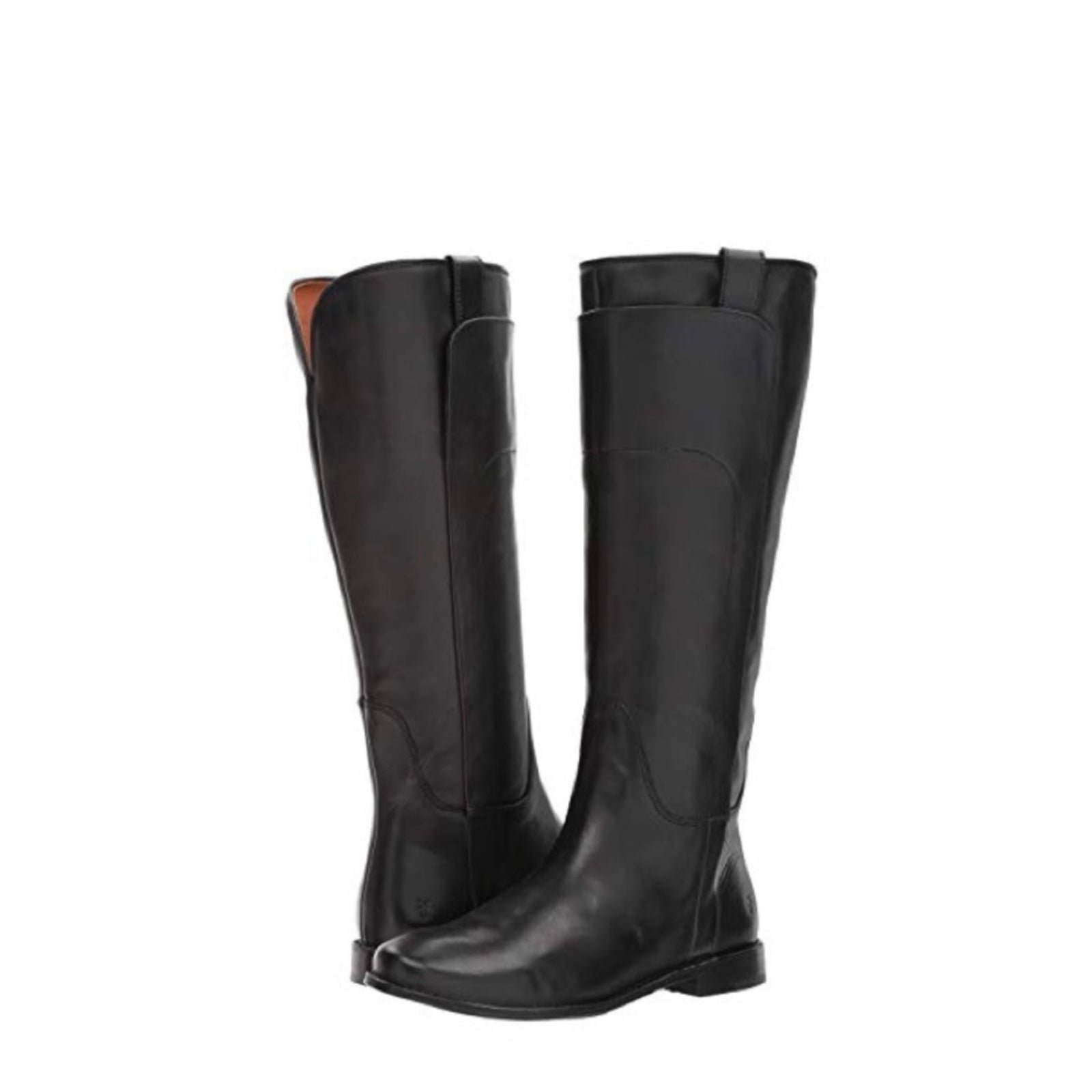 Frye Paige Black Leather Knee Riding Equestrian Style Boots