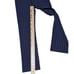 Betabrand blue red white striped pull on dress yoga pants trousers bootcut MP