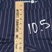 Betabrand blue red white striped pull on dress yoga pants trousers bootcut MP