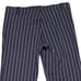 Betabrand blue red white striped pull on dress yoga pants trousers bootcut MP