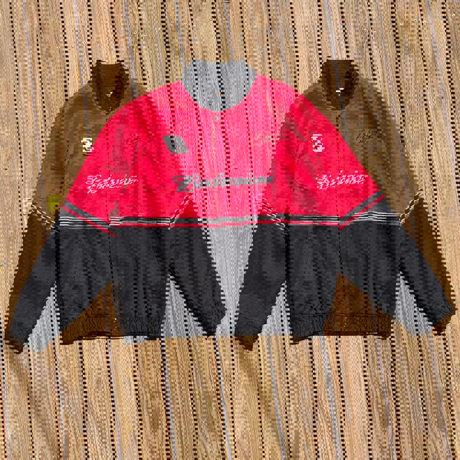 Vintage Budweiser Racing Jacket