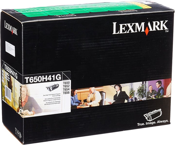 Lexmark T650H41G Black Toner Cartridge (High Yield)
