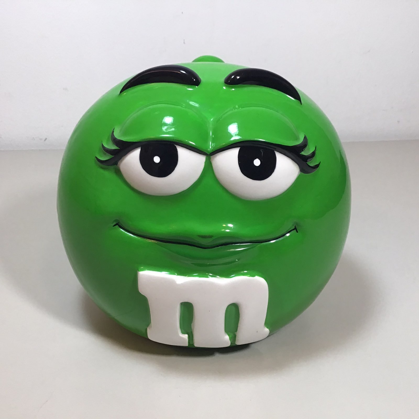 M&M green jar