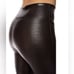 NWT SPANX brown black Crocodile Faux shape wear Leather Leggings size small