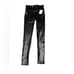 NWT SPANX brown black Crocodile Faux shape wear Leather Leggings size small
