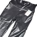 NWT SPANX brown black Crocodile Faux shape wear Leather Leggings size small