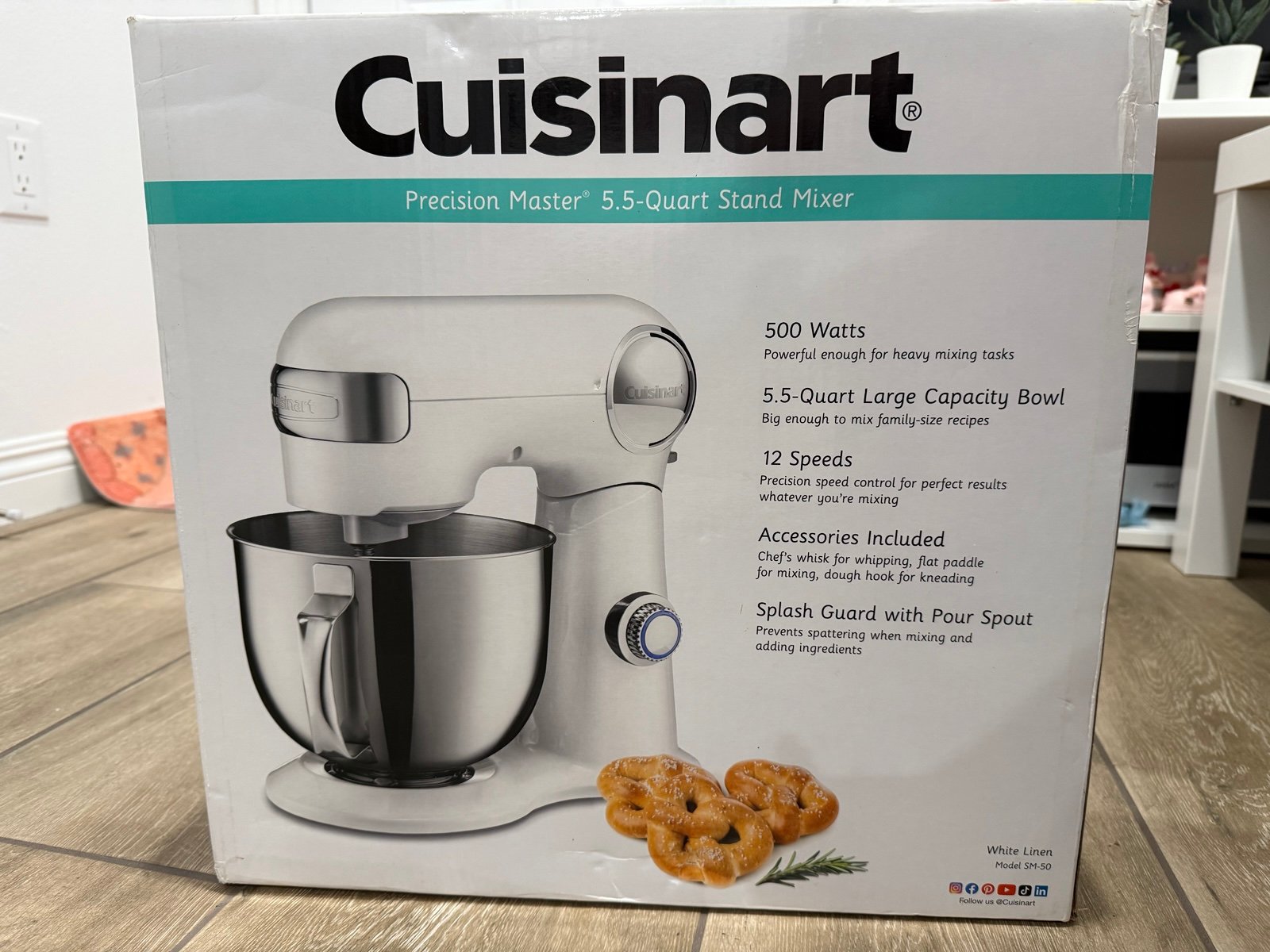 Cuisinart 5.5qt mixer