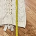 Zara Chunky Knit Vest Size M Ivory Grandpa Cableknit Y2K Preppy Academia Layer