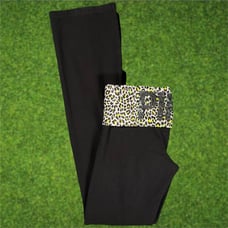 Rare VS PINK vintage green leapord yoga pants