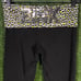 Rare VS PINK vintage green leapord yoga pants