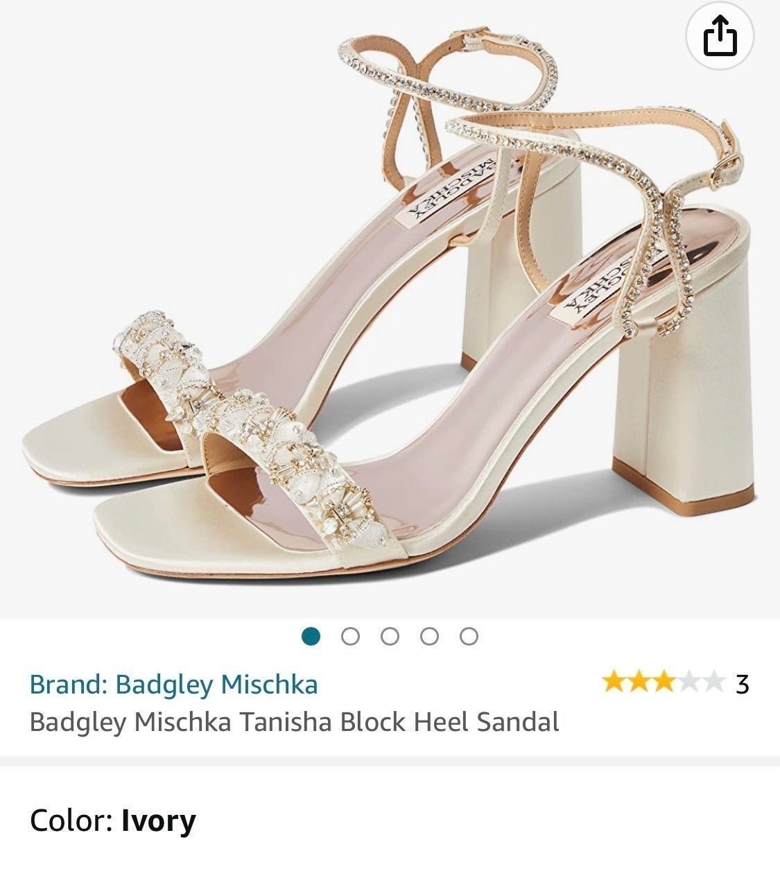 Badgley Mischka Women's Clarisa Embellished
