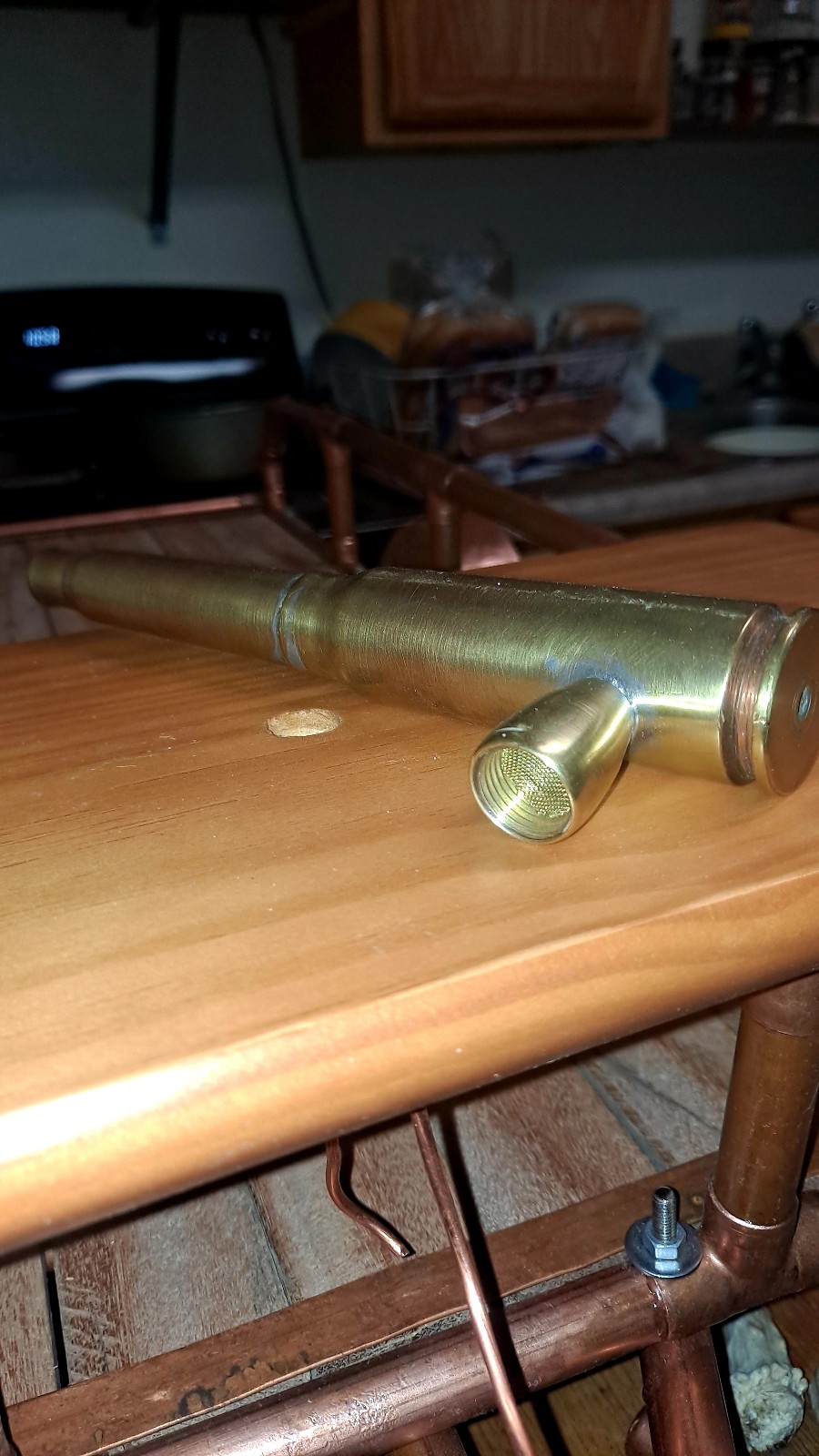 Vintage brass piece