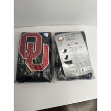 New 2PC Set NCAA Oklahoma Sooners Car High Back Front Seat Covers