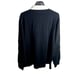 J.Crew Mens 168 Rugby shirt with striped placket Black Size XL BW541