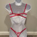 Lace bra and panty set