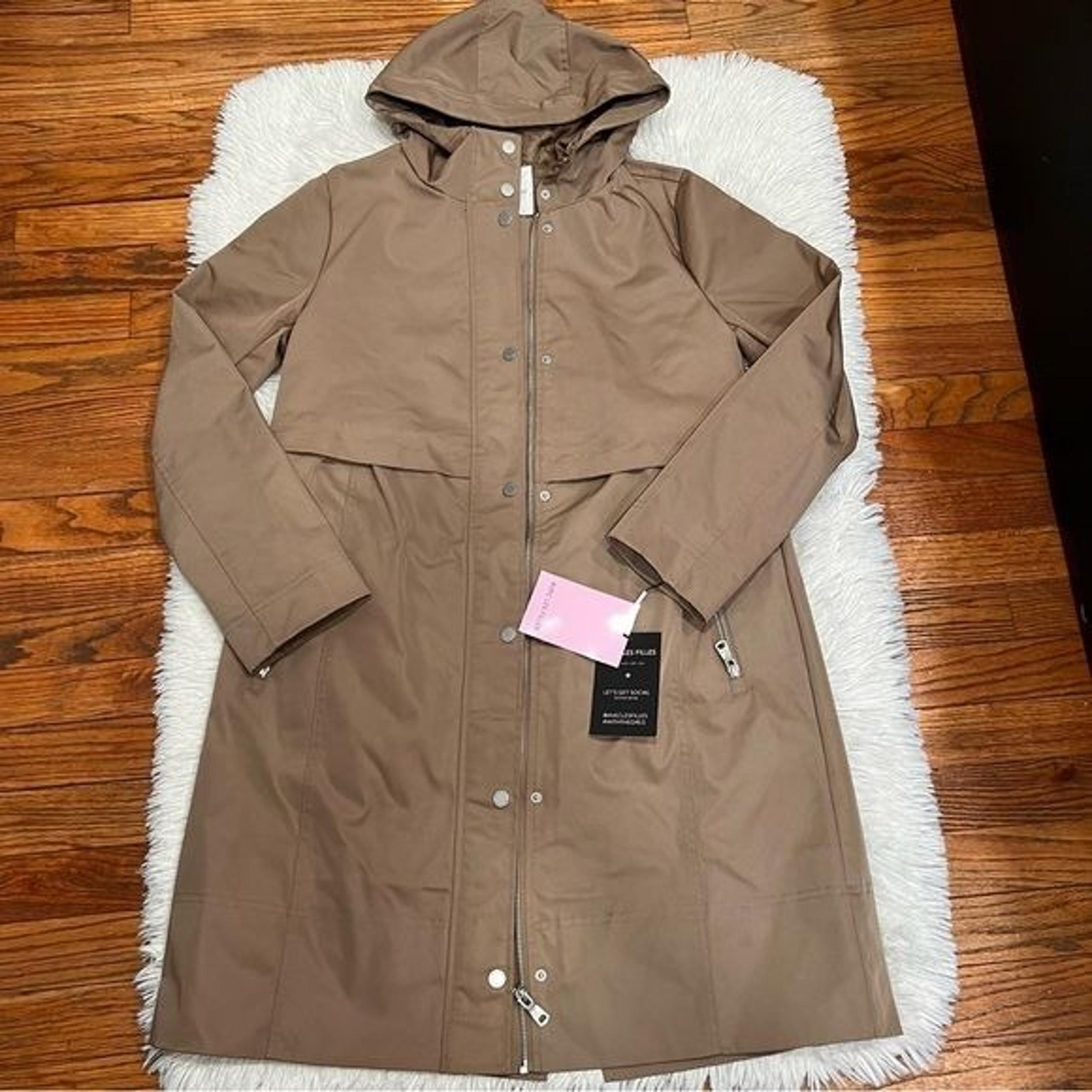 Avec Les Filles Women waterproof trench coat size XS
