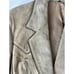 VTG 80s Womens 10 Suede Leather Two Button Blazer Jacket Western Rodeo Cowgirl