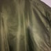 Forever 21 Olive Green and Orange Bomber Jacket Small