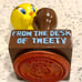 Tweety Sylvester looney tunes WB Disney office desk set (4pc) FINAL CALL!