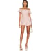 Tularosa Julianna Romper in Blush Pink Stripe