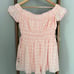 Tularosa Julianna Romper in Blush Pink Stripe