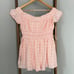 Tularosa Julianna Romper in Blush Pink Stripe