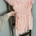 Tularosa Julianna Romper in Blush Pink Stripe