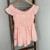 Tularosa Julianna Romper in Blush Pink Stripe
