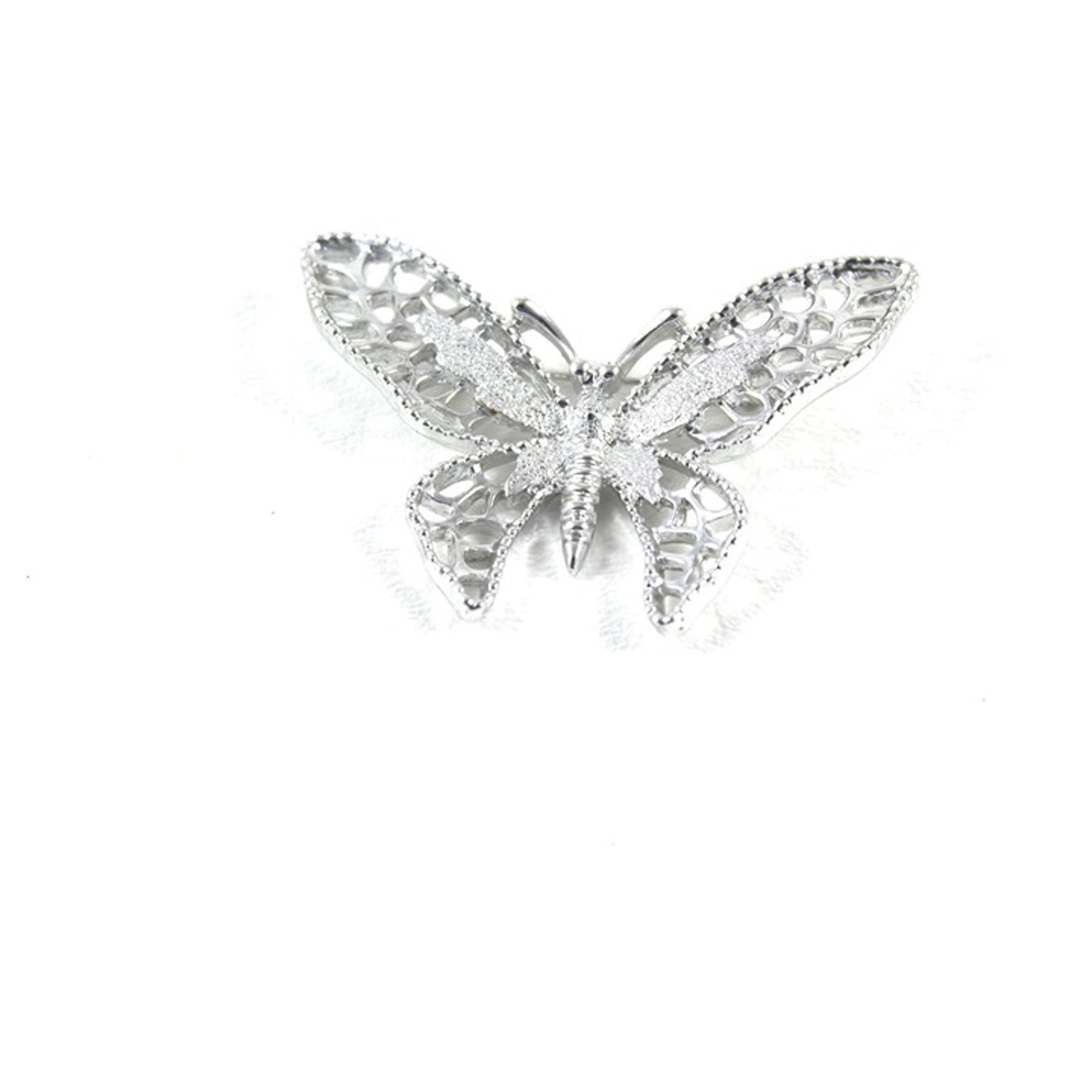 Sarah Coventry Butterfly Design Silver Brooch Pin Jewelry Accessory