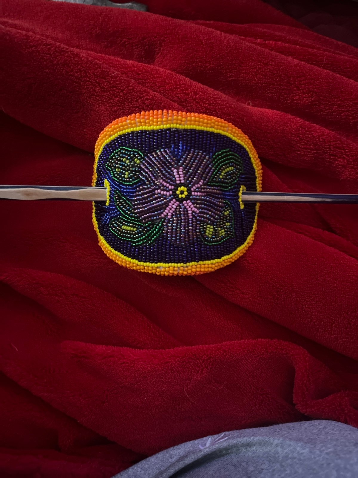 Flower hair piece