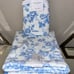 3 PIECES LAURA ASHLEY SHABBY CHIC BLUE DELPHINE FULL/QUEEN COMFORTER SET