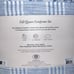 3 PIECES LAURA ASHLEY SHABBY CHIC BLUE DELPHINE FULL/QUEEN COMFORTER SET