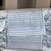 3 PIECES LAURA ASHLEY SHABBY CHIC BLUE DELPHINE FULL/QUEEN COMFORTER SET