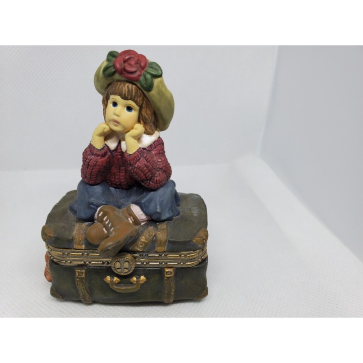 Mint Condition Boyds Bears And Friends Le Dollmoge Collection TBC Trinket Box 4