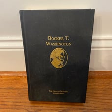 The Negro in Business by Booker T Washington Hardcover Book 1992 Limited Edition
