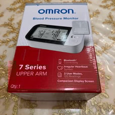 Omron 7 Series Upper Arm Blood Pressure Monitor with Cuff Fits Standard & Large