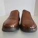 Clarks Men's Donaway Step Loafer, Dark Tan Leather, 8.5 Wide