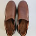 Clarks Men's Donaway Step Loafer, Dark Tan Leather, 8.5 Wide