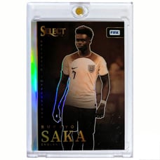 2022-23 Panini Select FIFA BUKAYO SAKA ARTISTIC IMPRESSIONS SSP Arsenal England