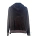 vtg y2k Juicy Couture velour zip hoodie track jacket black