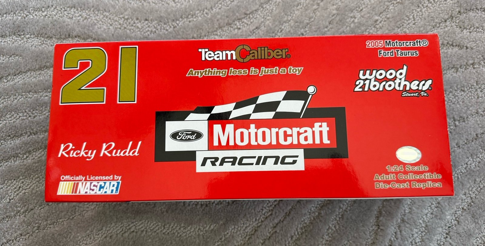 Team Caliber Ricky Rudd Motorcraft Racing Car