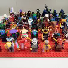 Lot of 44 Lego Compatible Ninjago Minifigures