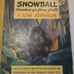 Snowball Adventures of a young gorilla