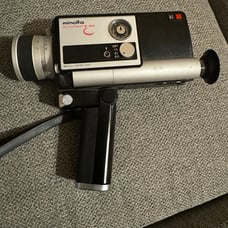 VINTAGE MINOLTA AUTOPAK-8 D4 Super 8 Movie Film Camera UNTESTED