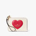New Kate Spade Madison Puffy Heart Small Card Holder Wristlet KK190 149