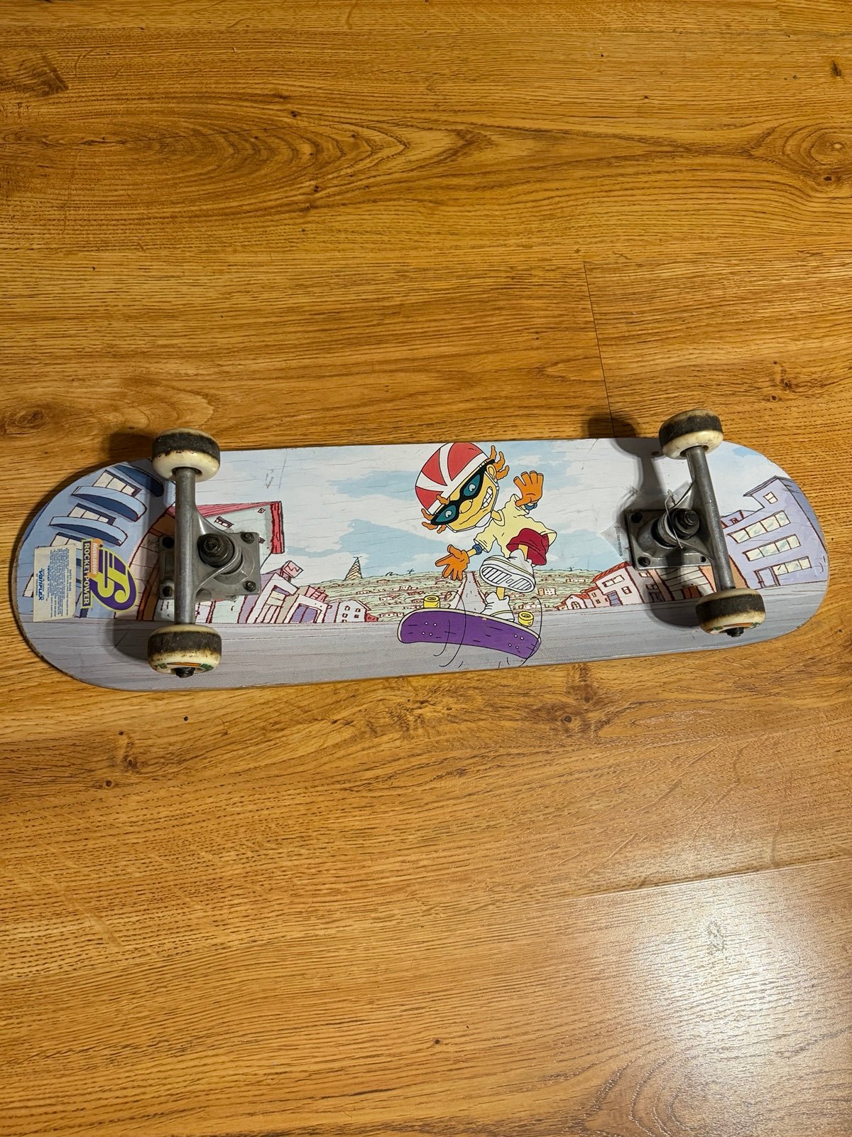 Variflex Rugrats Rocket Power Skateboard Complete