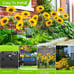 Solar Lights Outdoor Garden Decor Upgraded 3 Pack Solar Garden Lights