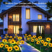 Solar Lights Outdoor Garden Decor Upgraded 3 Pack Solar Garden Lights